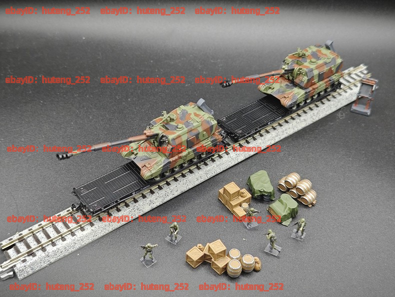 3D Printed 1/144 Soviet 2S19 self-propelled howitzer Finished Model