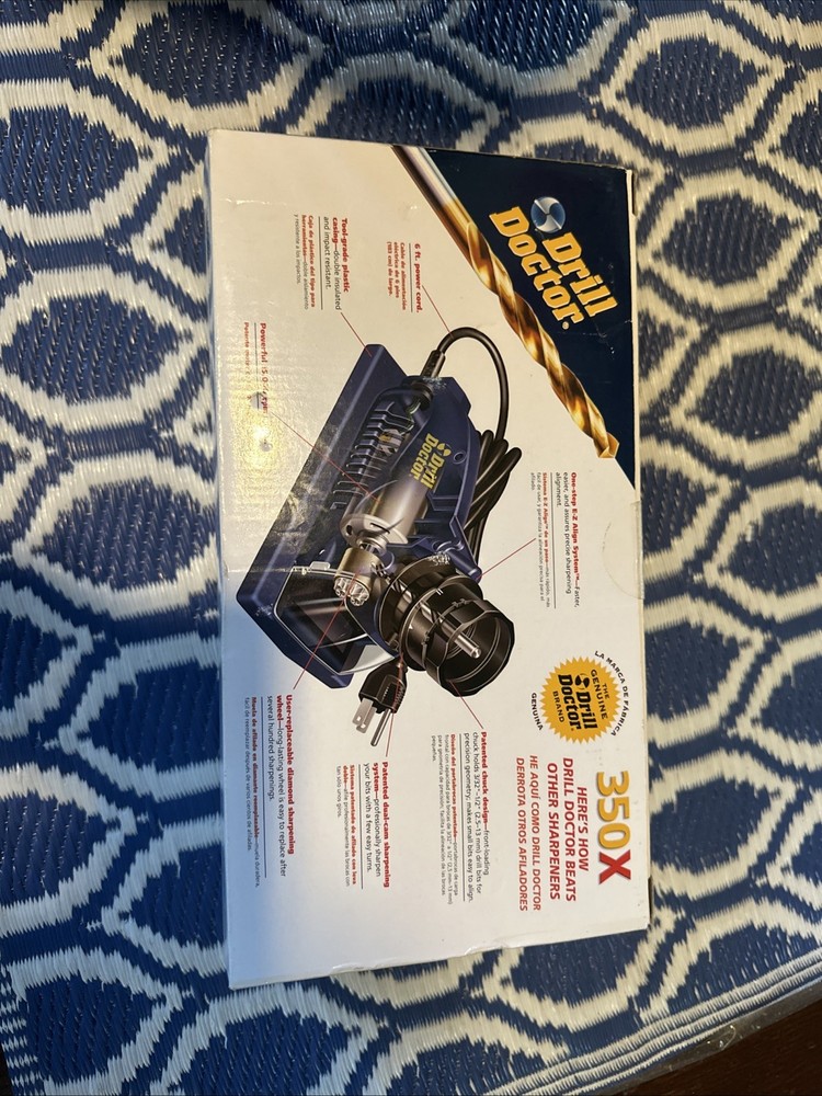 Drill Doctor DD350X Drill Bit Sharpener - Multicolor