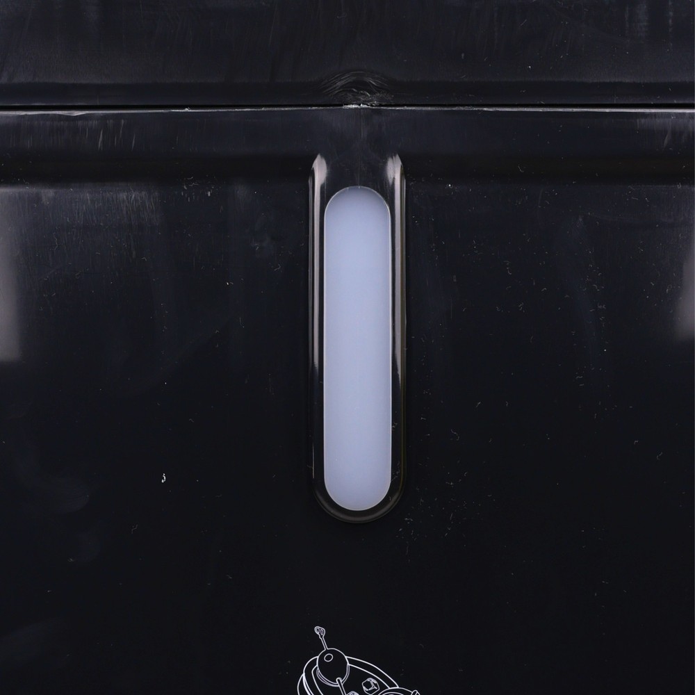 Black Drink Dump Bin w/ Wheels – Dual Compartment Liquid & Trash Disposal
