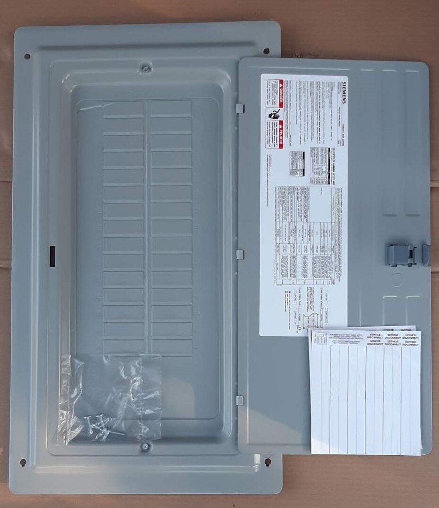Siemens SN3048L1125 Single-Phase Panel Cover Only