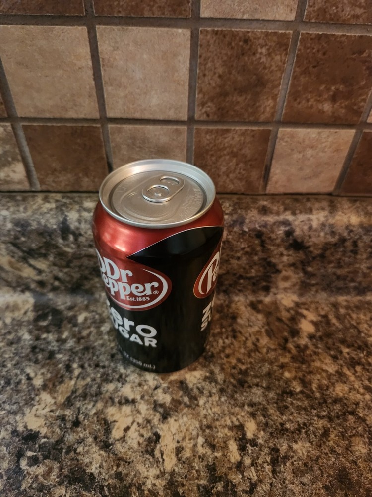 UNOPENED + SEALED Empty Dr Pepper Zero Sugar Can 2024