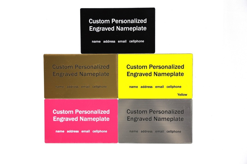 Pelican 1060 Solid Black Micro Case with Free engraved nameplate