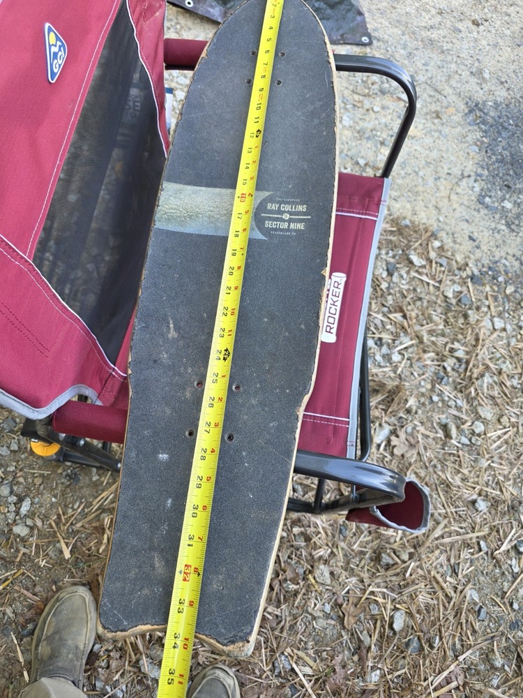 Ray Collins Sector 9 Board Only Wood Deck Used NICE