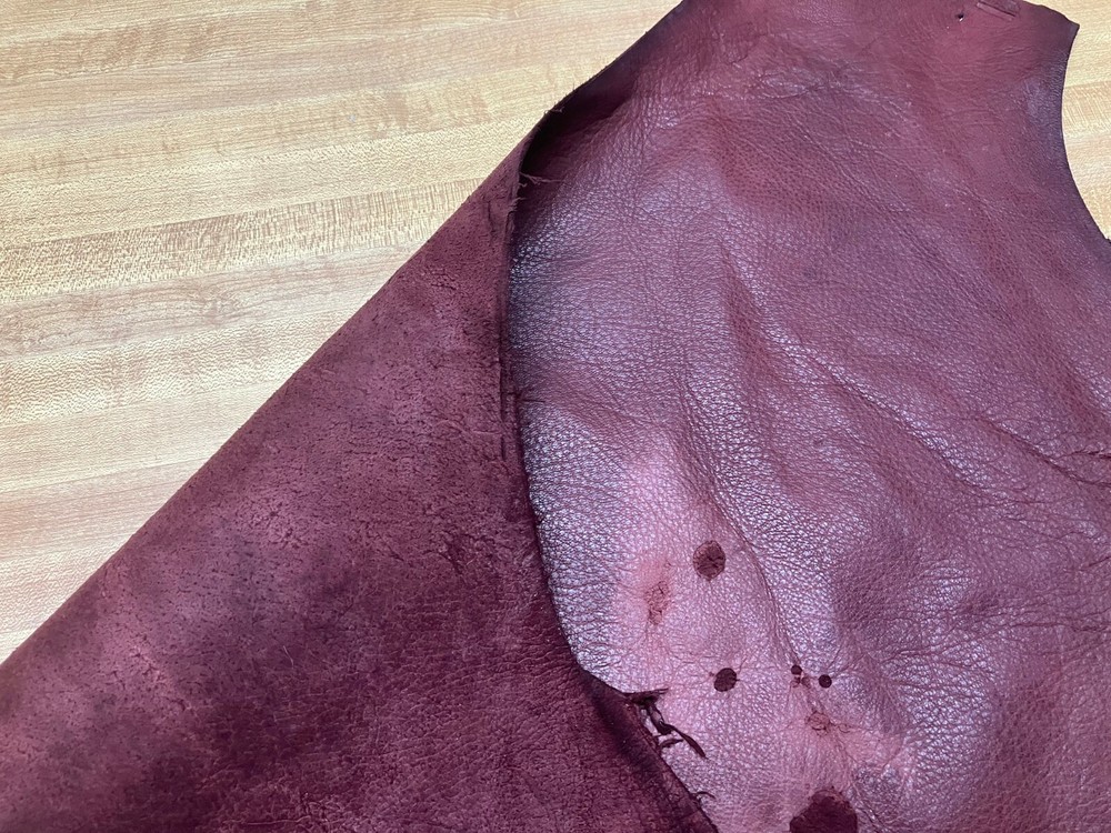 Top Grain Deer Leather #0013889 Row M
