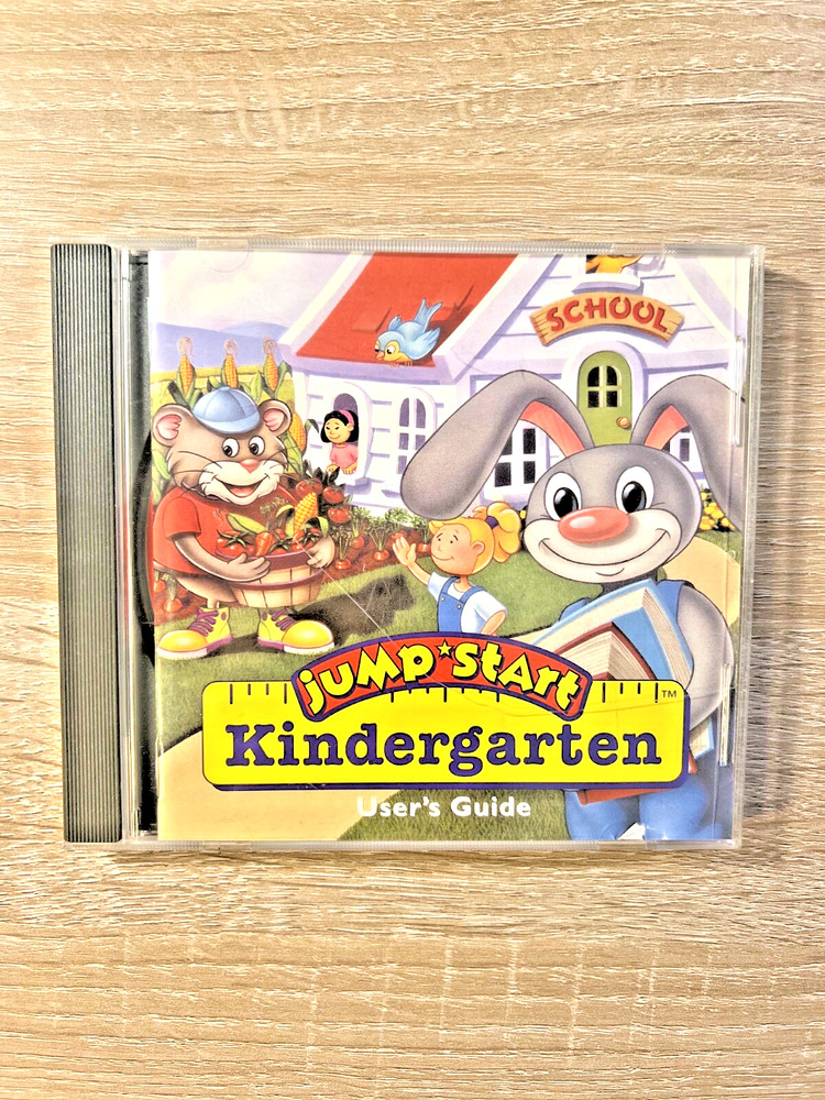 Jump Start Kindergarten Learning Software Knowledge Adventure PC CD-Rom Windows