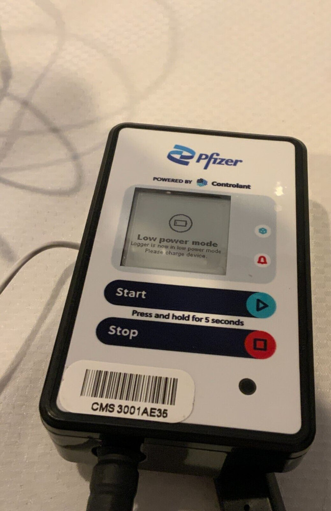 Pfizer Controlant Real Time Logger Type Saga-P, CMS 3001AE35