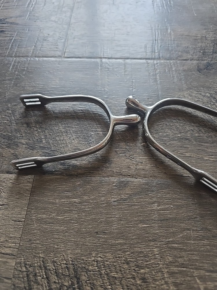 Riding Spurs With Crystals