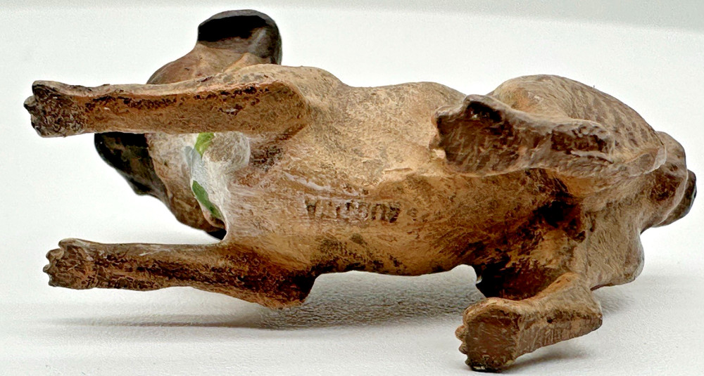 Antique Cold Painted Dog, Austrian