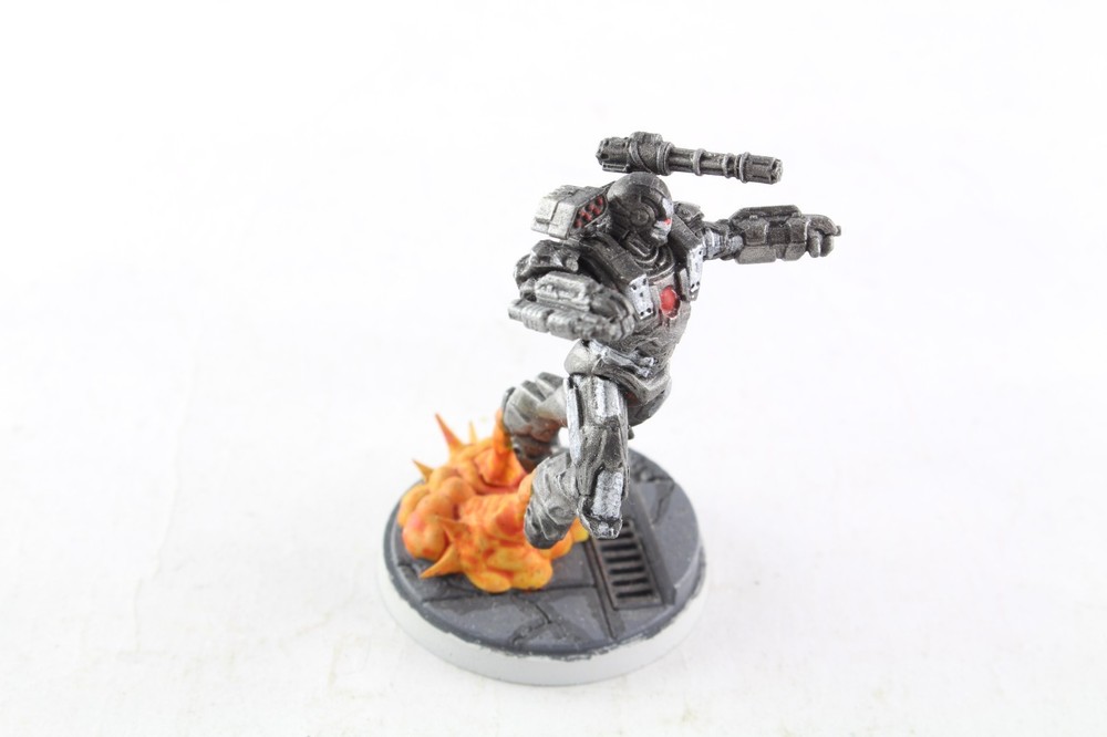 Marvel Crisis Protocol Board Game Figure Painted War Machine Figure