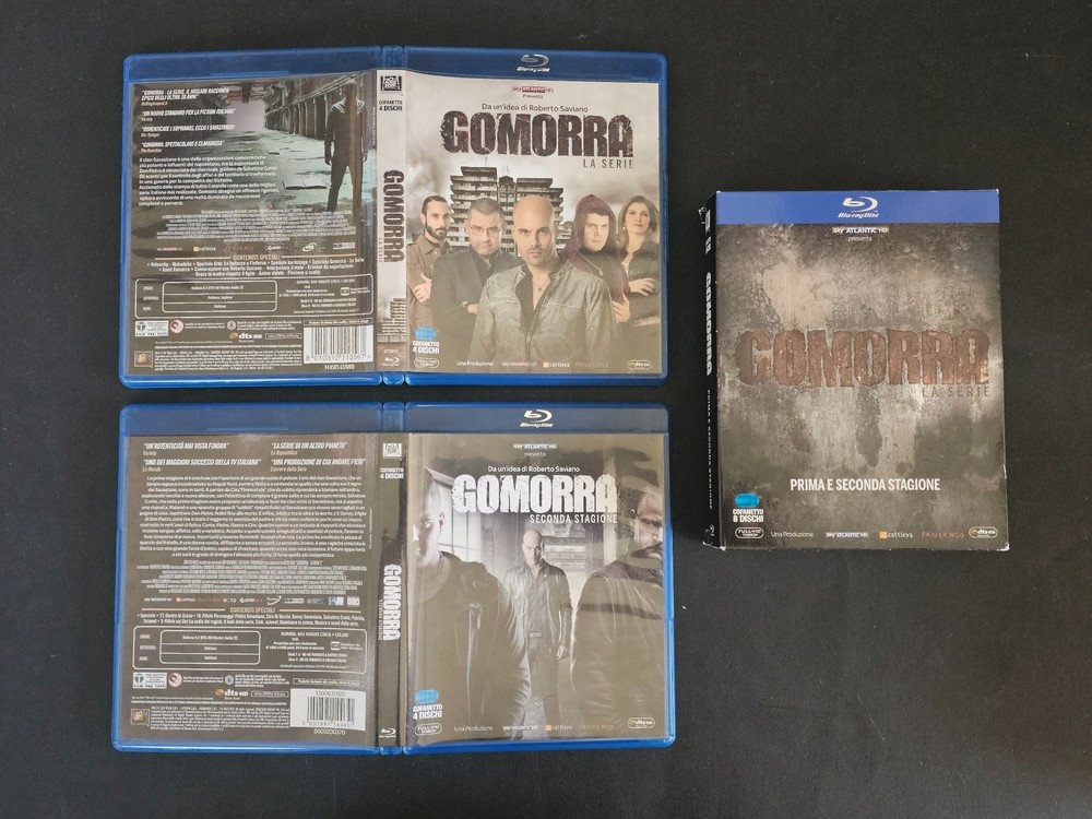 blu-ray gomorrah first and second season