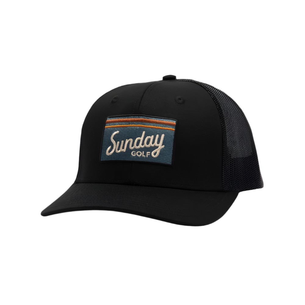 Sunday Golf Trucker Hat - Black