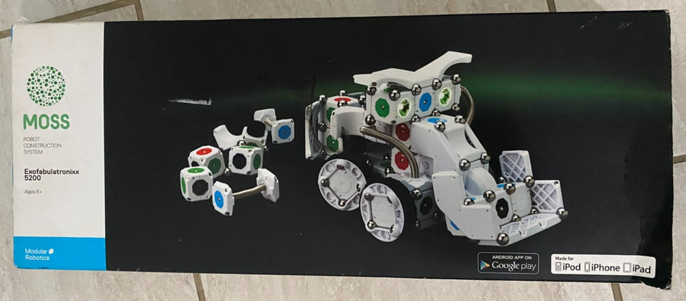 Moss Robot Construction System  Exofabulatronixx 5200 Modular Complete need App