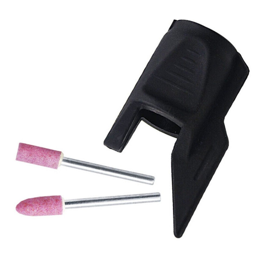Drill Rotary Tool Lawn Mower/Chain Saws Blades Sharpening Attachment Kit