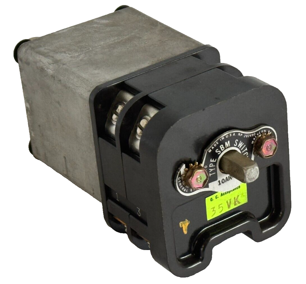 NEW General Electric 10AR416 SBM Rotary Switch