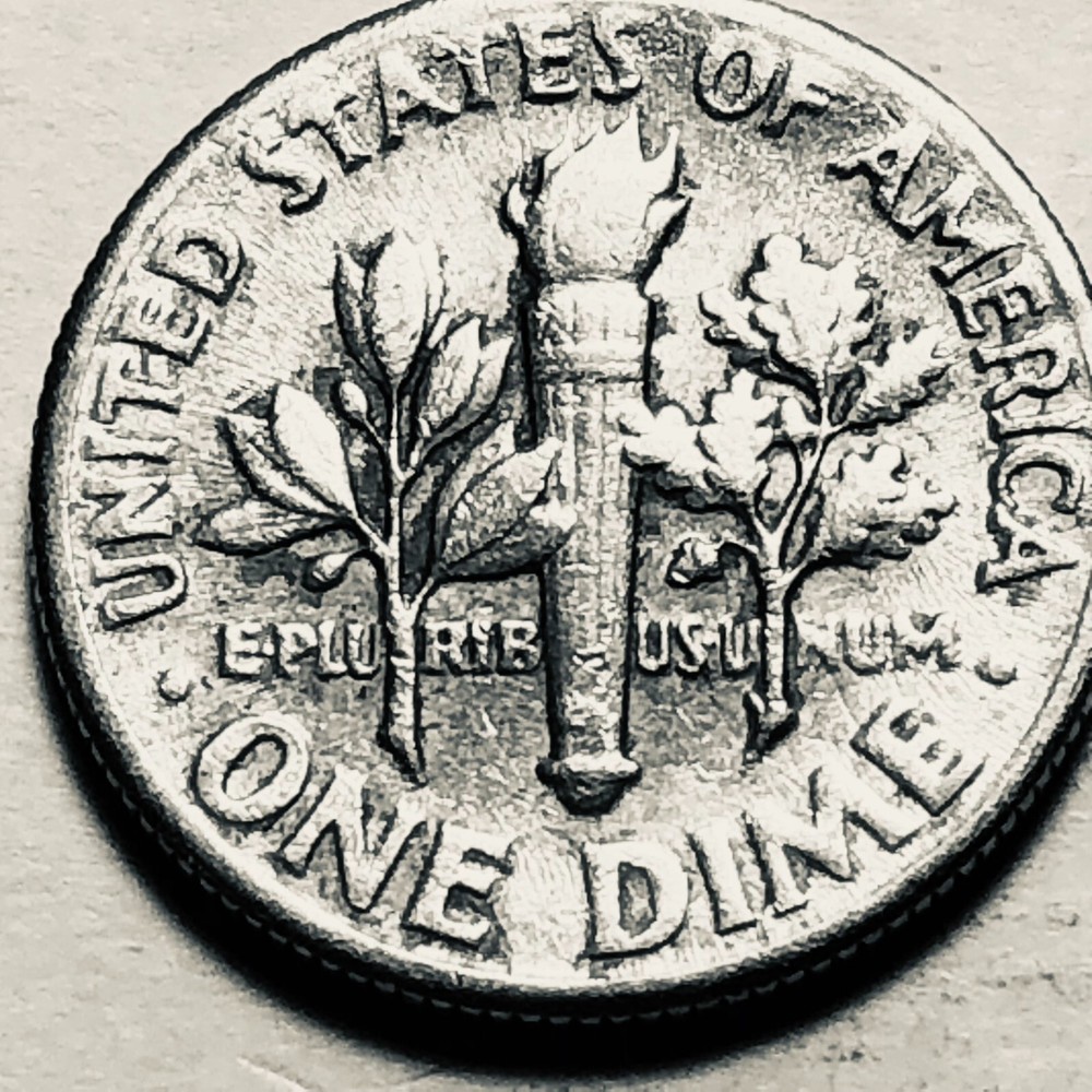 1967 p Roosevelt dime