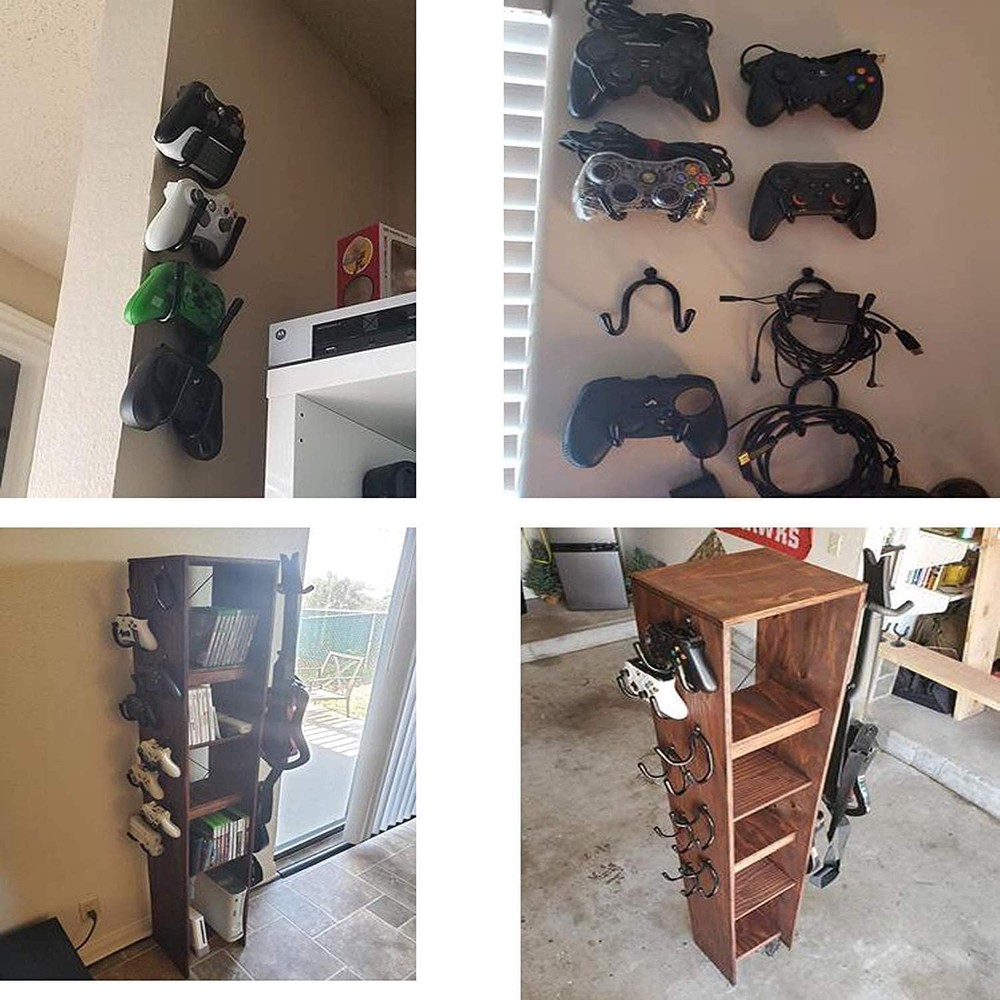 2 Pack Universal Keyboard and Mouse Wall Mount Storage Organizer, Keyboard & ...