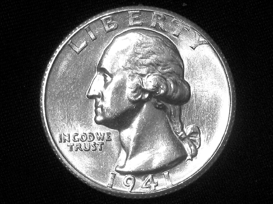 1941-S Washington Quarter --- Gem Uncirculated