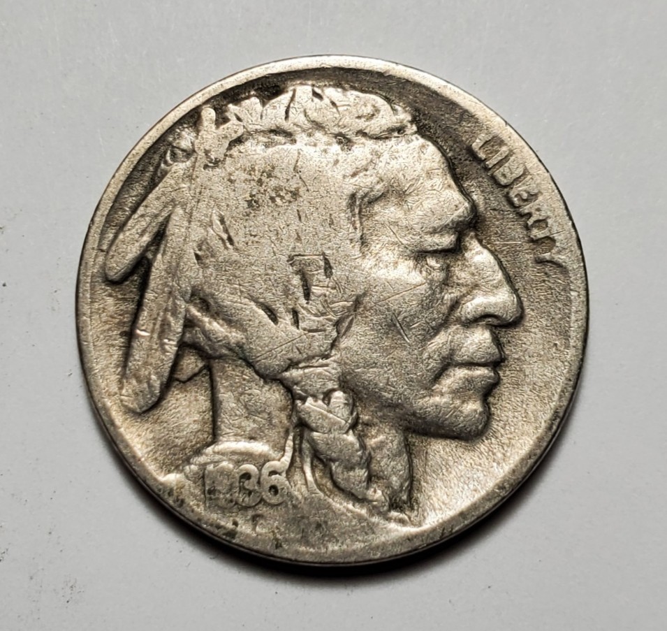 1936 D BUFFALO NICKEL #C9648
