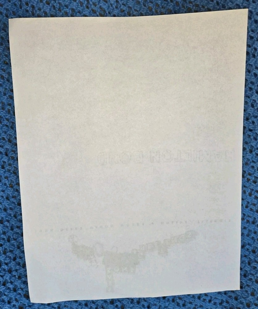 John Deere Letterhead Seasons Greatings Moline Illinois.