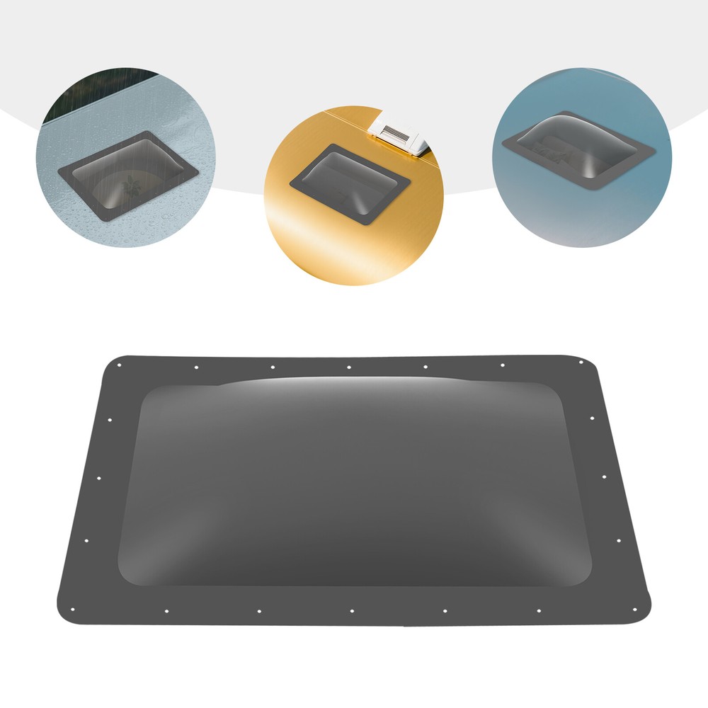 RV Camper Skylight Replacement Dome Skylight Venting Outer Skylight 14*22 Inch