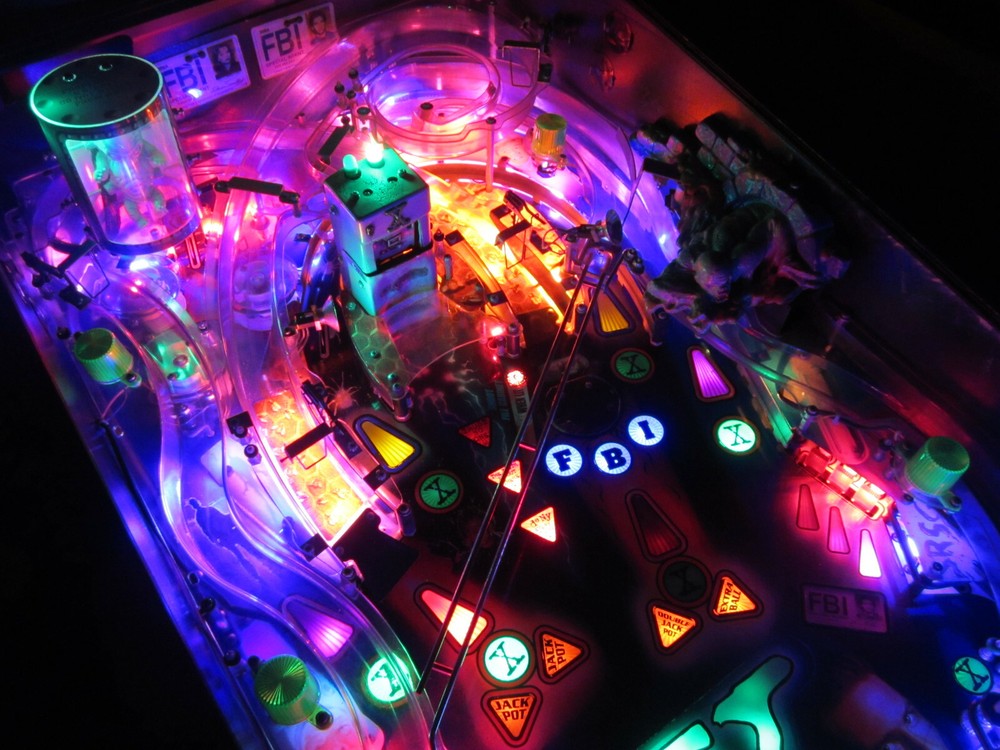 X FILES - NON GHOSTING Lighting Kit custom SUPER BRIGHT PINBALL LED KIT