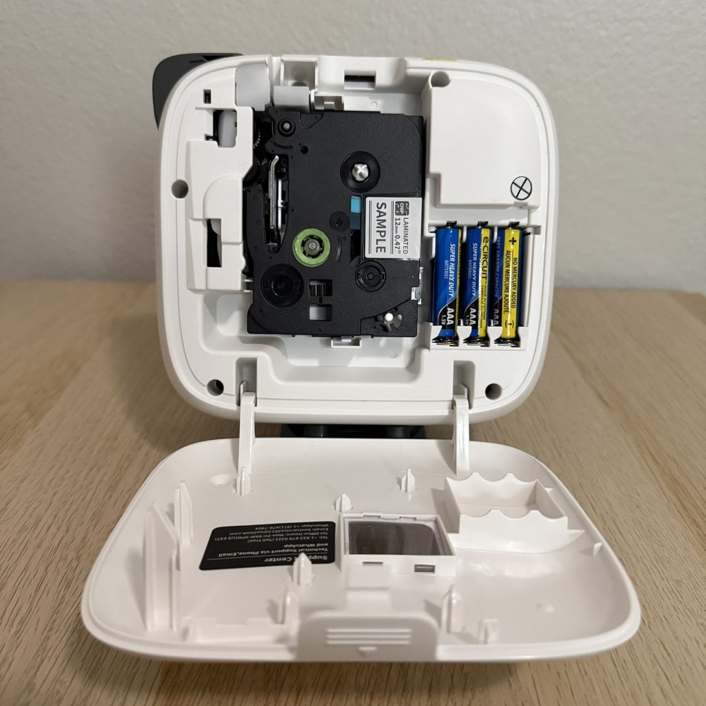 Desktop Label Maker Waterproof-Labels, D210S Label Maker Machine Gray