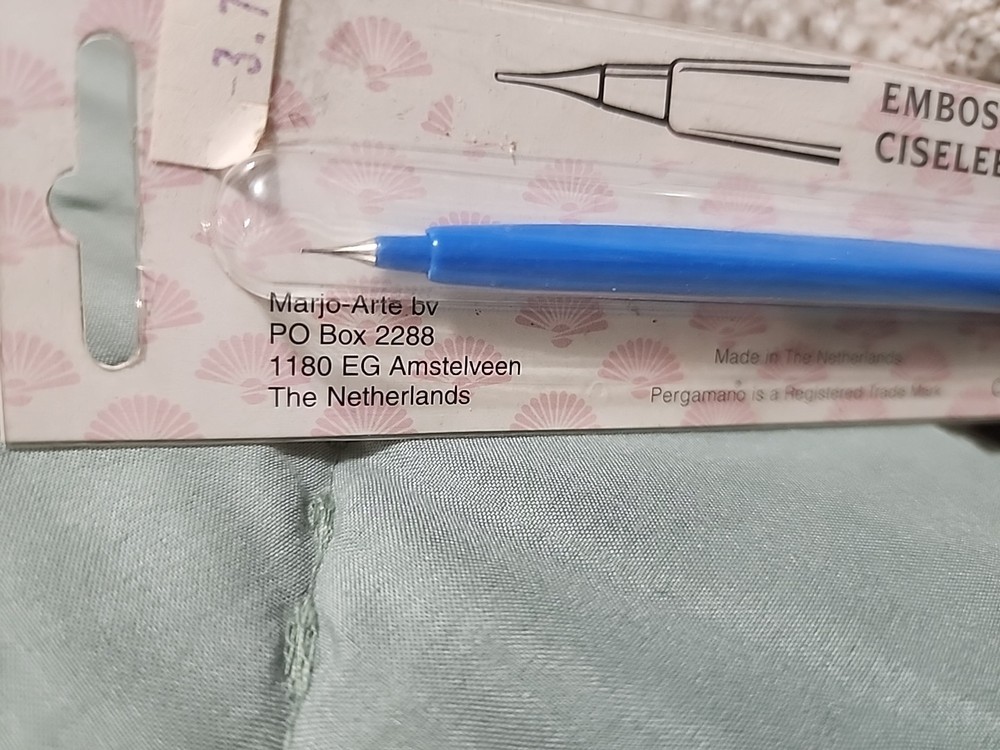 Vintage Embossing Tool Ciseleerpen Code 1103