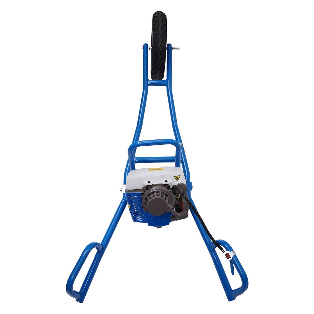 63CC Gasoline Post Hole Digger with 11" Bit for Efficient Ground Drilling