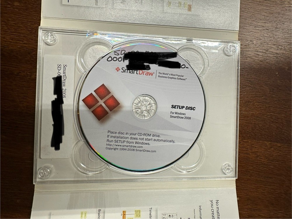 SmartDraw 2008 - Business Graphic Software- Windows Vista-XP- Or 2000