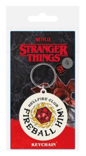 STRANGER THINGS 4 (FIREBALL HIM) PVC KEYCHAIN