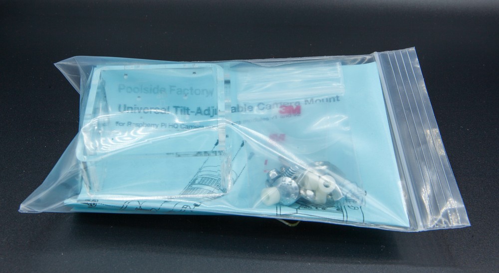 Universal Tilt-Adjustable Mount for Raspberry Pi HQ Camera