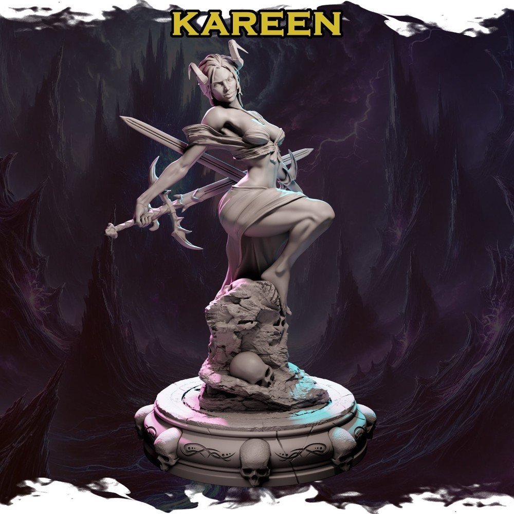 Kareen miniature 75mm