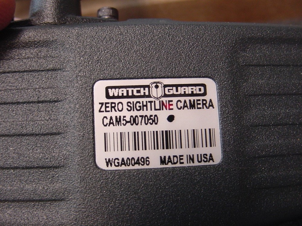 WATCH GUARD ZERO SIGHTLINE CAMERA CAM5-007050