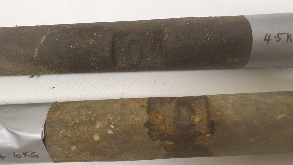 2x Original Cast Iron Sash Window Weights Approx 10lbs Each