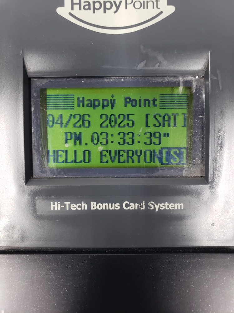 *Powers Up* Happy Point Didimdol-S Card System/Machine Point/Reward/Gift/Bonus