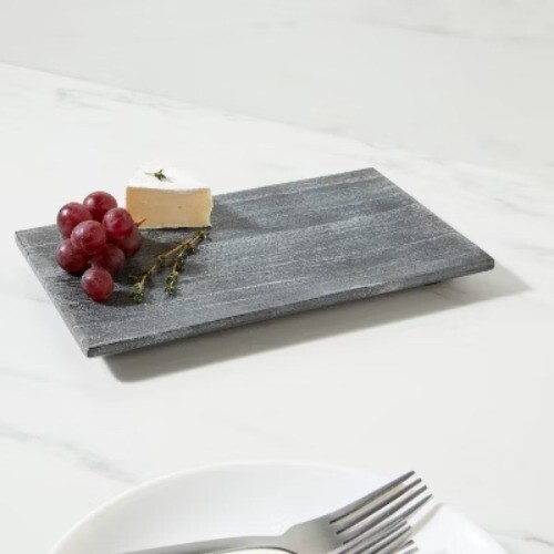 9.5" x 5.5" Marble Serving Platter - Threshold™