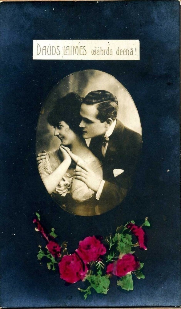 Latvia 1925 Varda Diena Postcard w/Riga Cancel