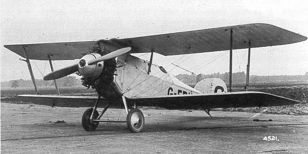 Model Airplane Plans (UC): MARTINSYDE BUZZARD 32" Wingspan Scale for .5cc Engine
