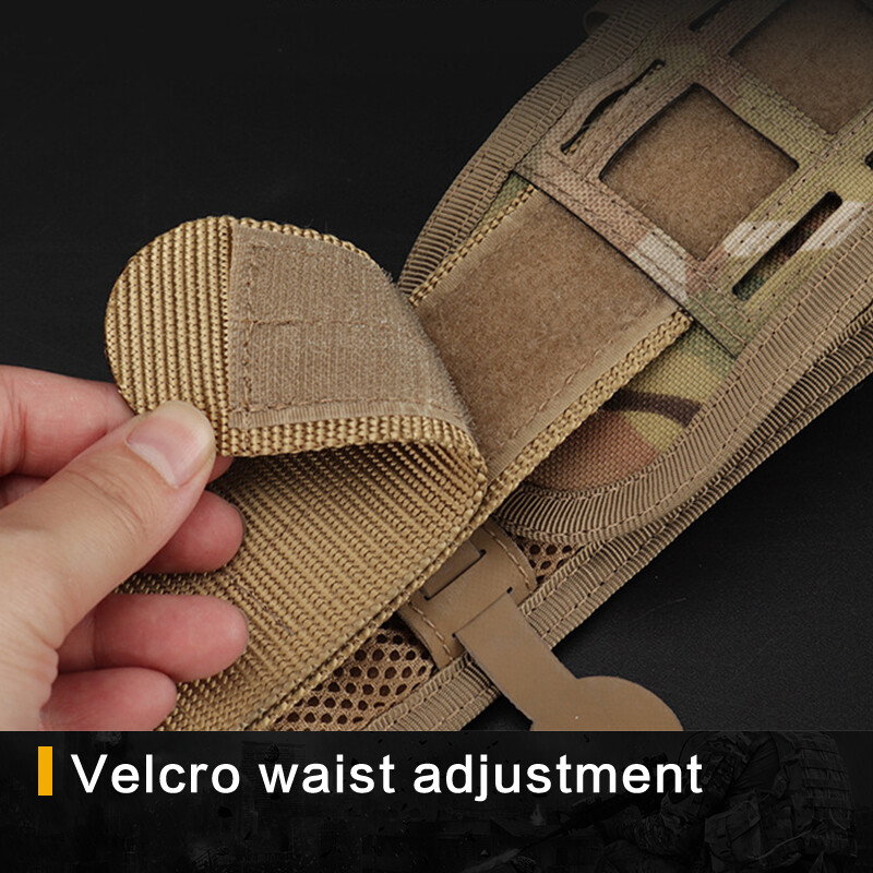 MOLLE Tactical Belt Quick Release Laser Loading Padded Inner &Outer Belt Hunting