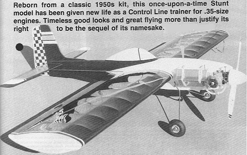 Model Airplane Plans (UC): Tomahawk II 46" Profile Stunt for .35 (Veco replica)