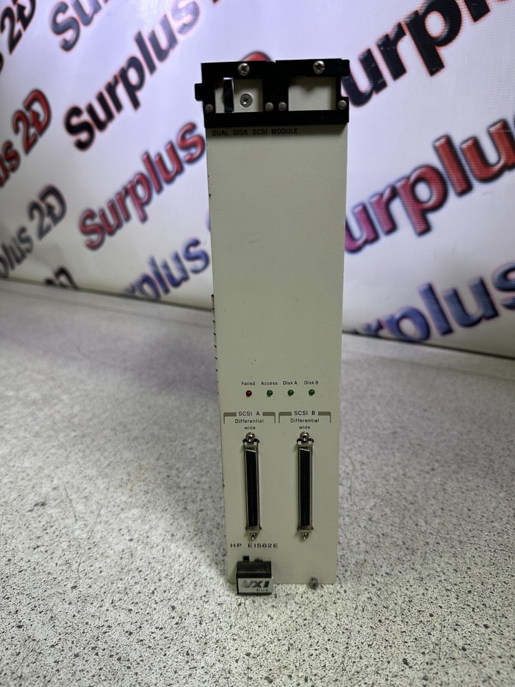 HP E1562E HP75000 Series VXI Dual SCSI Disk Module