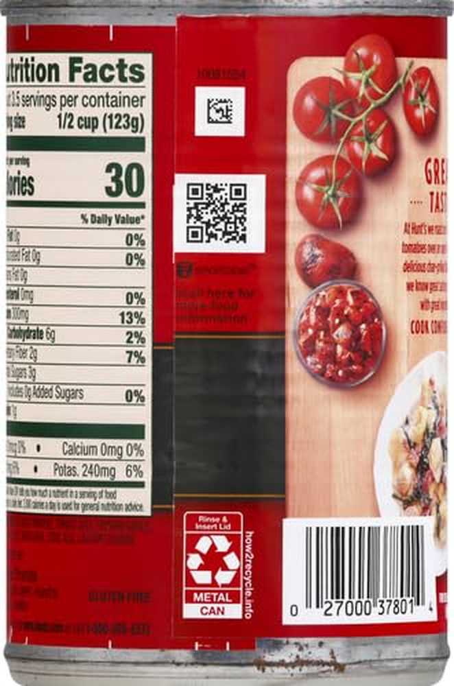 Fire Roasted Diced Tomatoes with Garlic, 14.5 Oz