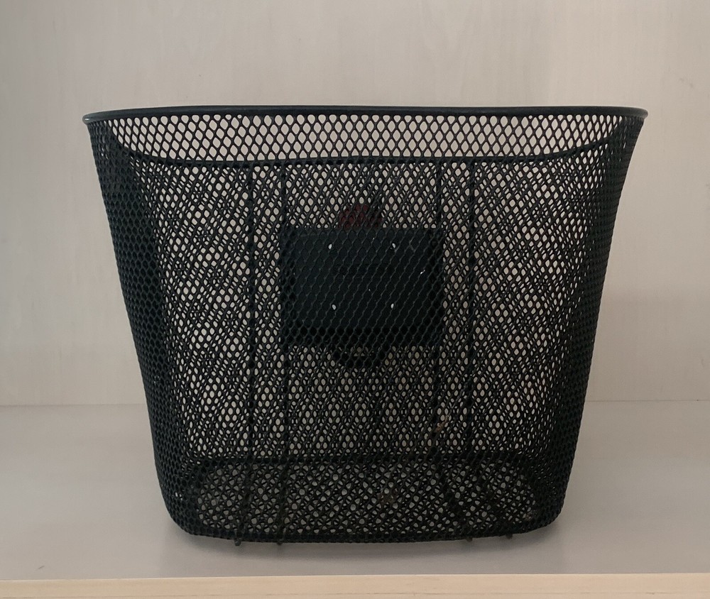 Sunlite Quick Release Black Wire Mesh Bicycle Basket