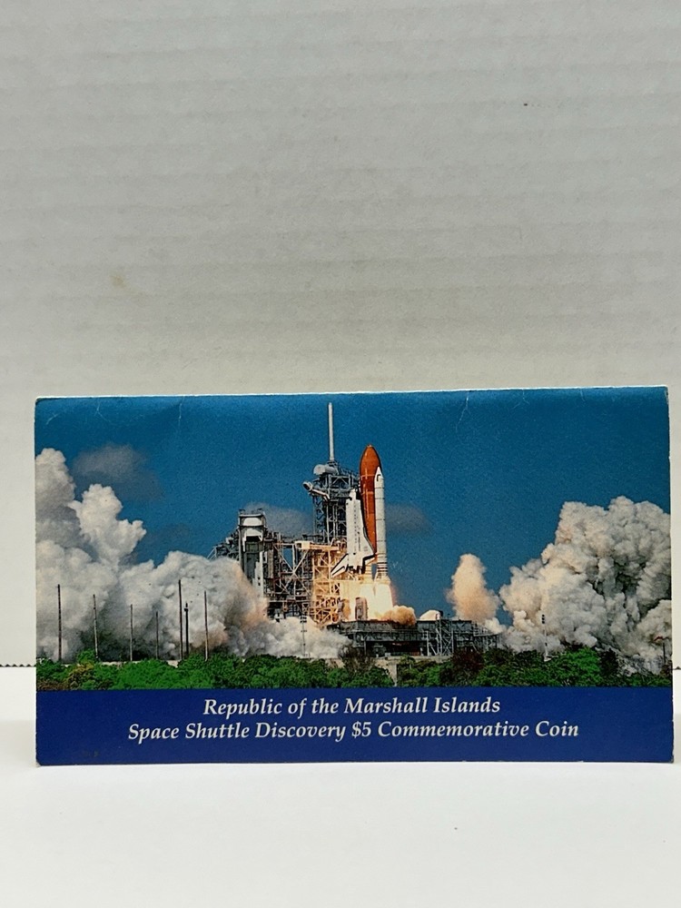$5 Dollar Coin Launch Of Space Shuttle Discovery NEW