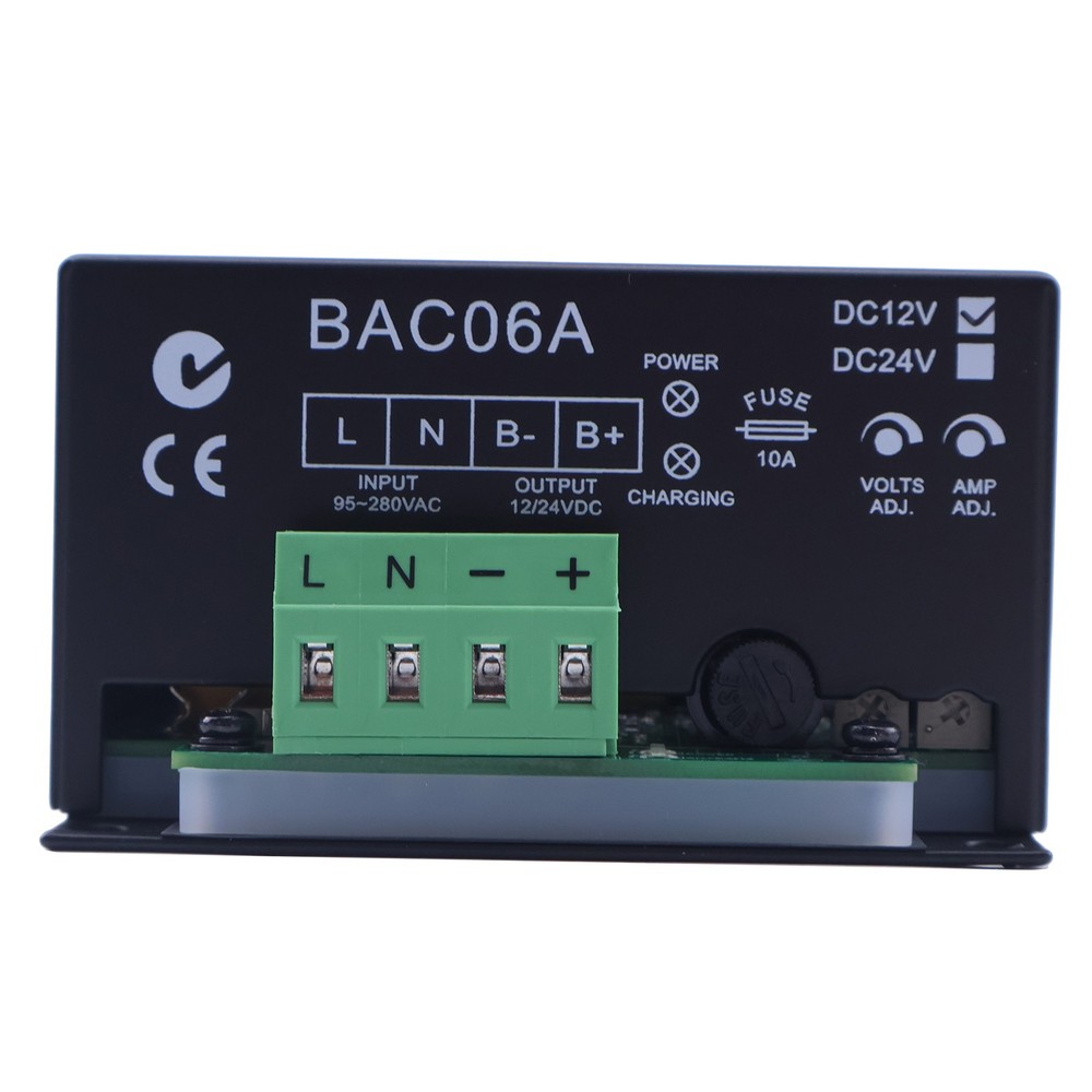 Battery Charger BAC06A-12V Controller for Smartgen Generator BAC06A 12V 6A