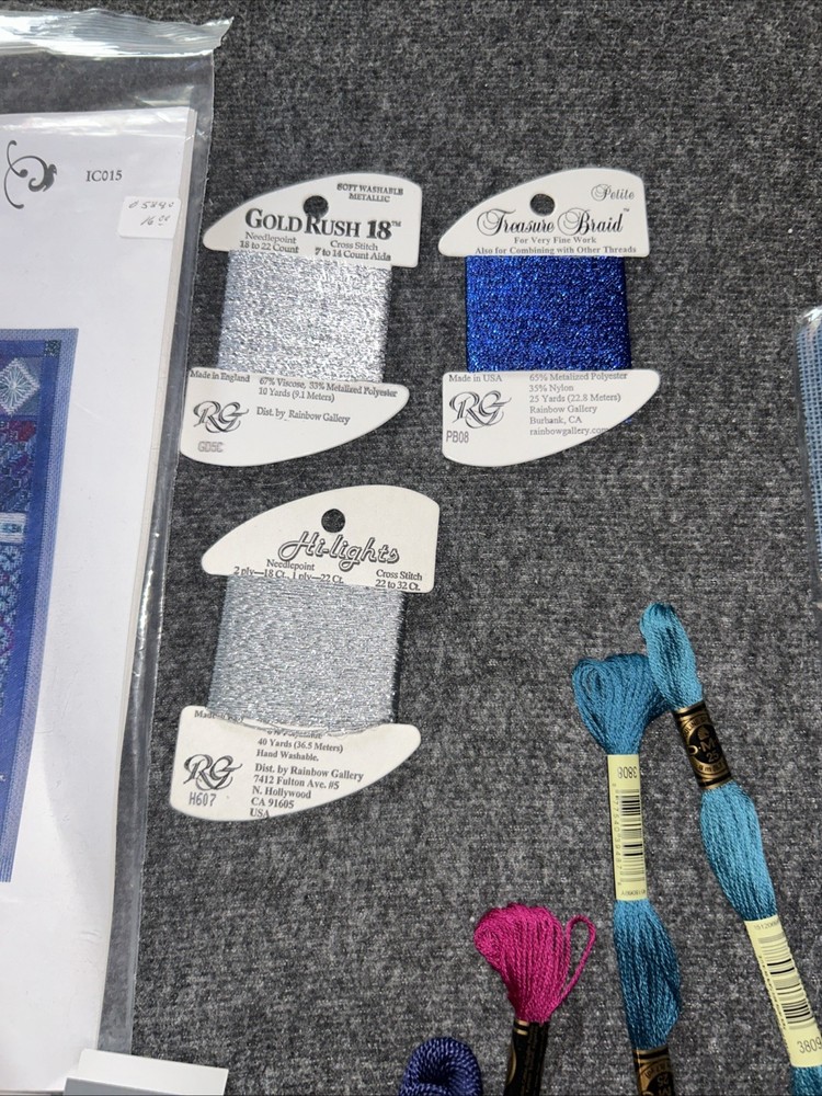 Laura J Perin Designs POLARIS Needlepoint Needlework Chart Pattern Kit IC015