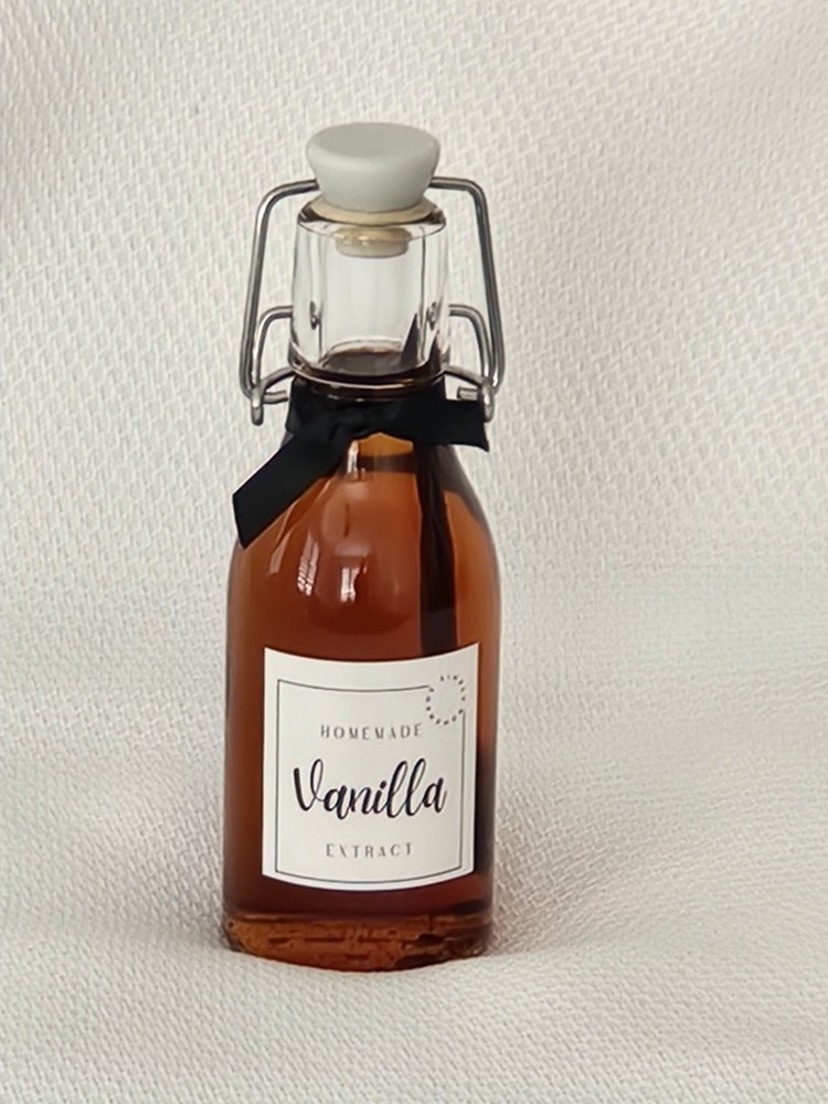 Homemade Vanilla Extract Perfect for Baking