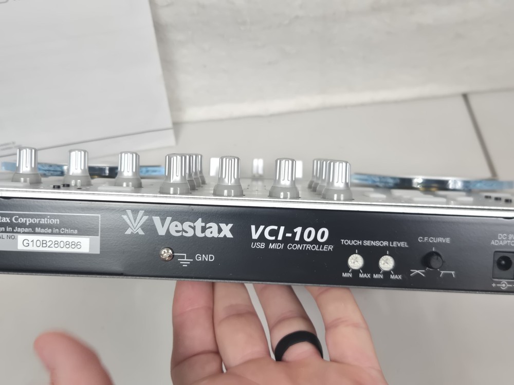 Vestax VCI-100 DJ MIDI Controller Professional Compact Digital Mixer