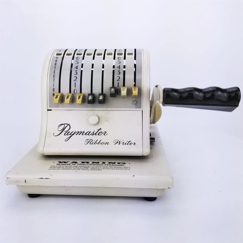 Paymaster Ribbon Series 8000 Writter Check Writter Machine