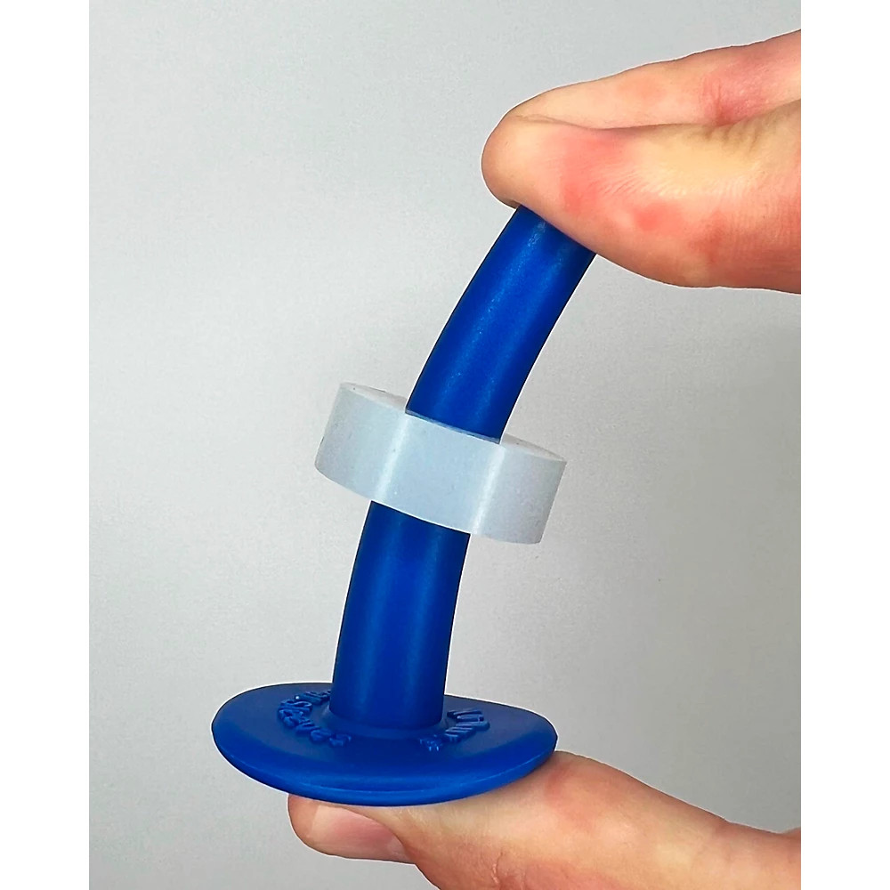 No Nuts CymRings 6-Pack Clear White